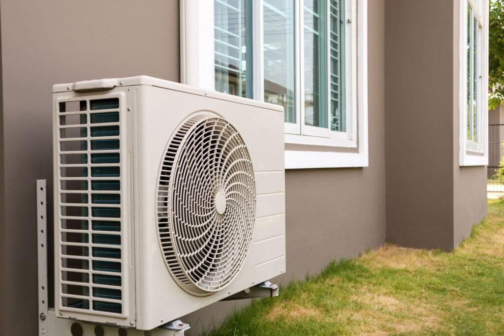 Outdoor unit of a home air conditioner system